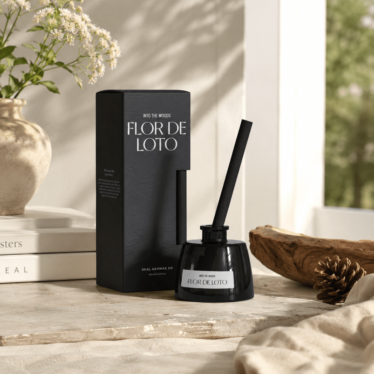 Mikado Into the Woods Black 100ml Ambientadores ambientador - Sweet Home
