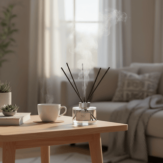 Mikado Premium 120ml | Difusor de Aromas con Varitas Naturales - Sweet Home