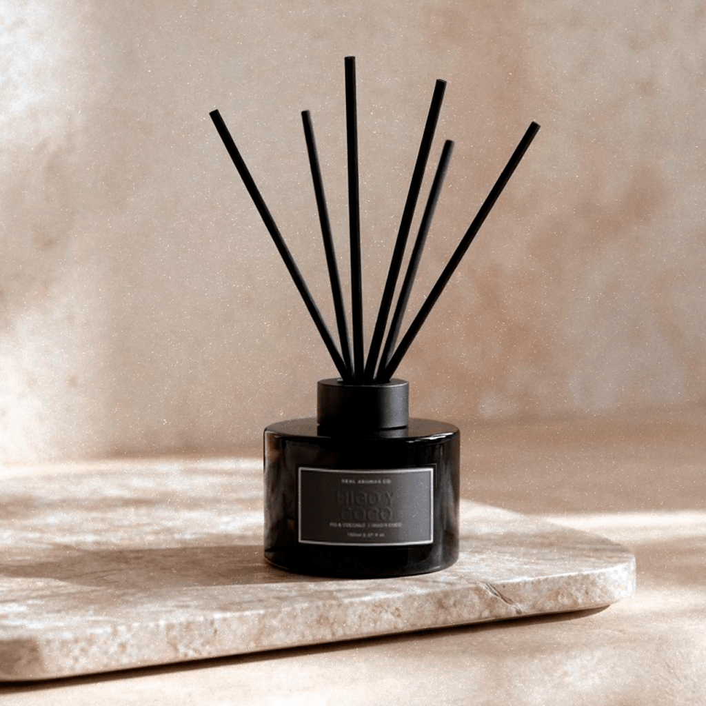 Mikado Premium 150 ml Black Edition Difusores de junco ambientador - Sweet Home