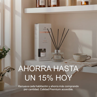 Mikado Premium 150ml - Ambientador con Varitas sin Alcohol Ambientadores Aceite hidrosoluble - Sweet Home