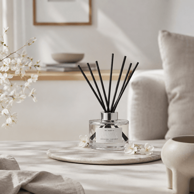 Mikado Premium 150ml - Ambientador con Varitas sin Alcohol Ambientadores Aceite hidrosoluble - Sweet Home