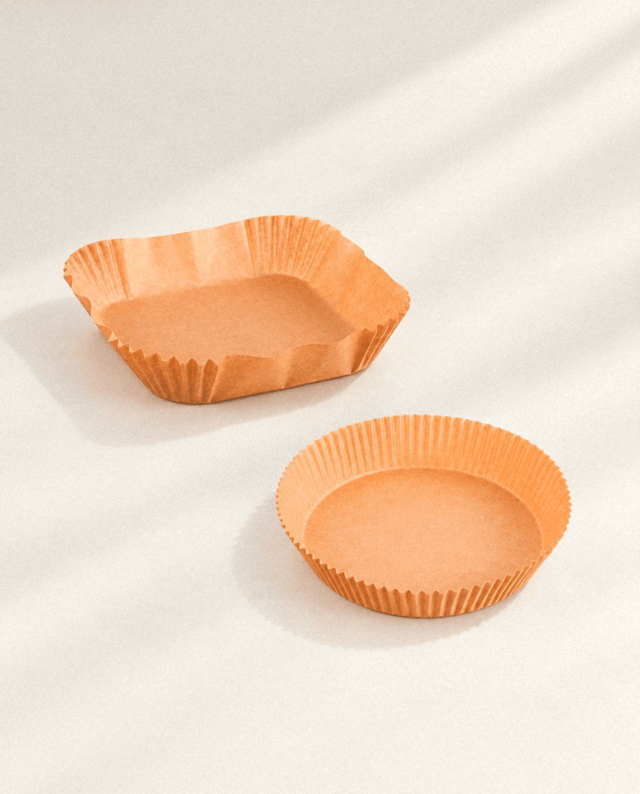 Moldes de papel para freidora de aire Cestas para freidora accesorios de cocina - Sweet Home