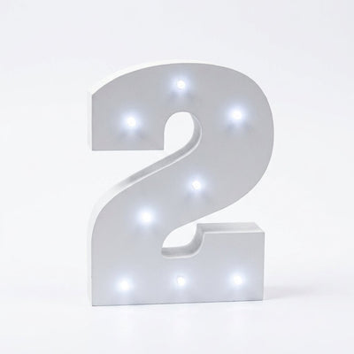 Numero de madera con luces LED | Decoración infantil y eventos números y letras para casas decoracion de cuarto - Sweet Home