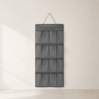 Organizador Colgante de Puerta y Armario | 16 Bolsillos | Gris Antracita Organizadores de armario cajas organizadoras - Sweet Home