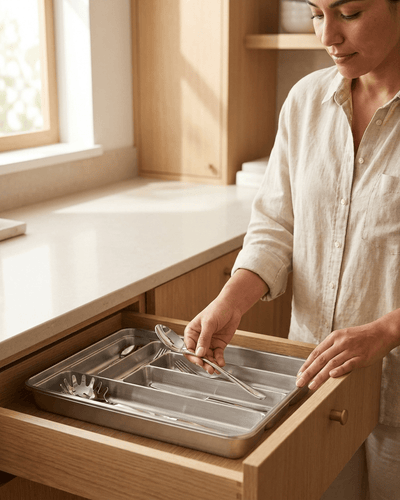 Organizador de cubiertos para cajón Cubiertos Cubertero - Sweet Home