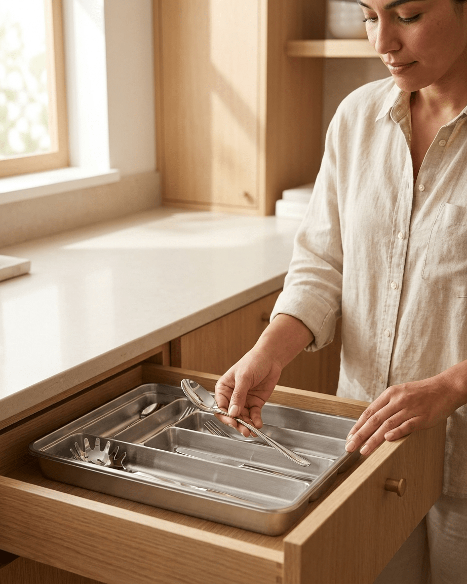 Organizador de cubiertos para cajón Cubiertos Cubertero - Sweet Home