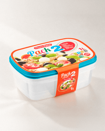Pack 2 Fiambreras fiambrera fiambrera - Sweet Home