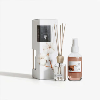 Pack Ambientador para Casa: Spray (120ml) + Mikado Varillas (50ml) | Personalizable Ambientadores ambientador - Sweet Home