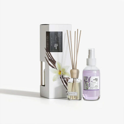 Pack Ambientador para Casa: Spray (120ml) + Mikado Varillas (50ml) | Personalizable Ambientadores ambientador - Sweet Home