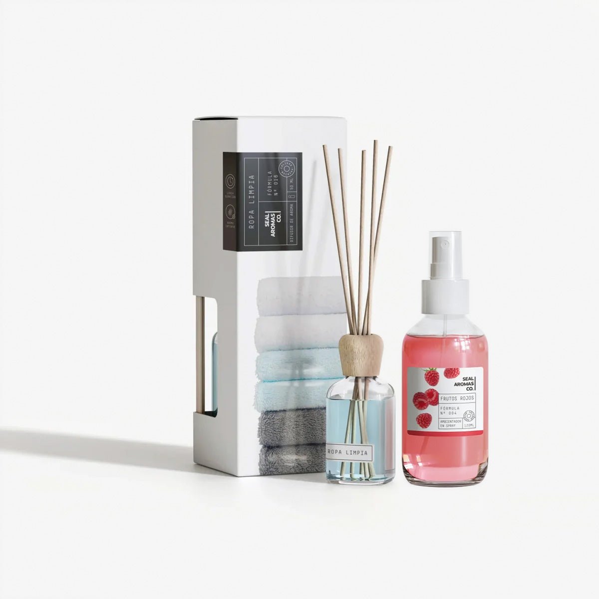 Pack Ambientador para Casa: Spray (120ml) + Mikado Varillas (50ml) | Personalizable Ambientadores ambientador - Sweet Home