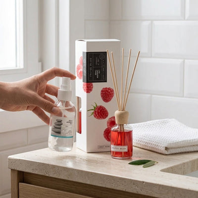 Pack Ambientador para Casa: Spray (120ml) + Mikado Varillas (50ml) | Personalizable Ambientadores ambientador - Sweet Home