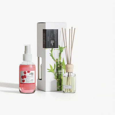 Pack Ambientador para Casa: Spray (120ml) + Mikado Varillas (50ml) | Personalizable Ambientadores ambientador - Sweet Home