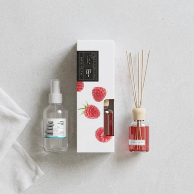Pack Ambientador para Casa: Spray (120ml) + Mikado Varillas (50ml) | Personalizable Ambientadores ambientador - Sweet Home