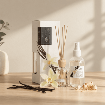 Pack Ambientador para Casa: Spray (120ml) + Mikado Varillas (50ml) | Personalizable Ambientadores ambientador - Sweet Home