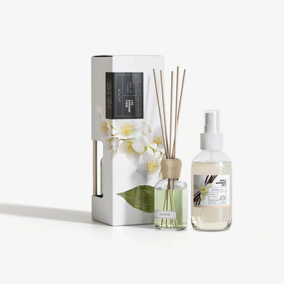 Pack Ambientador para Casa: Spray (120ml) + Mikado Varillas (50ml) | Personalizable Ambientadores ambientador - Sweet Home