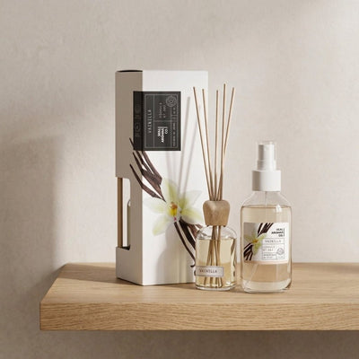 Pack Ambientador para Casa: Spray (120ml) + Mikado Varillas (50ml) | Personalizable Ambientadores ambientador - Sweet Home