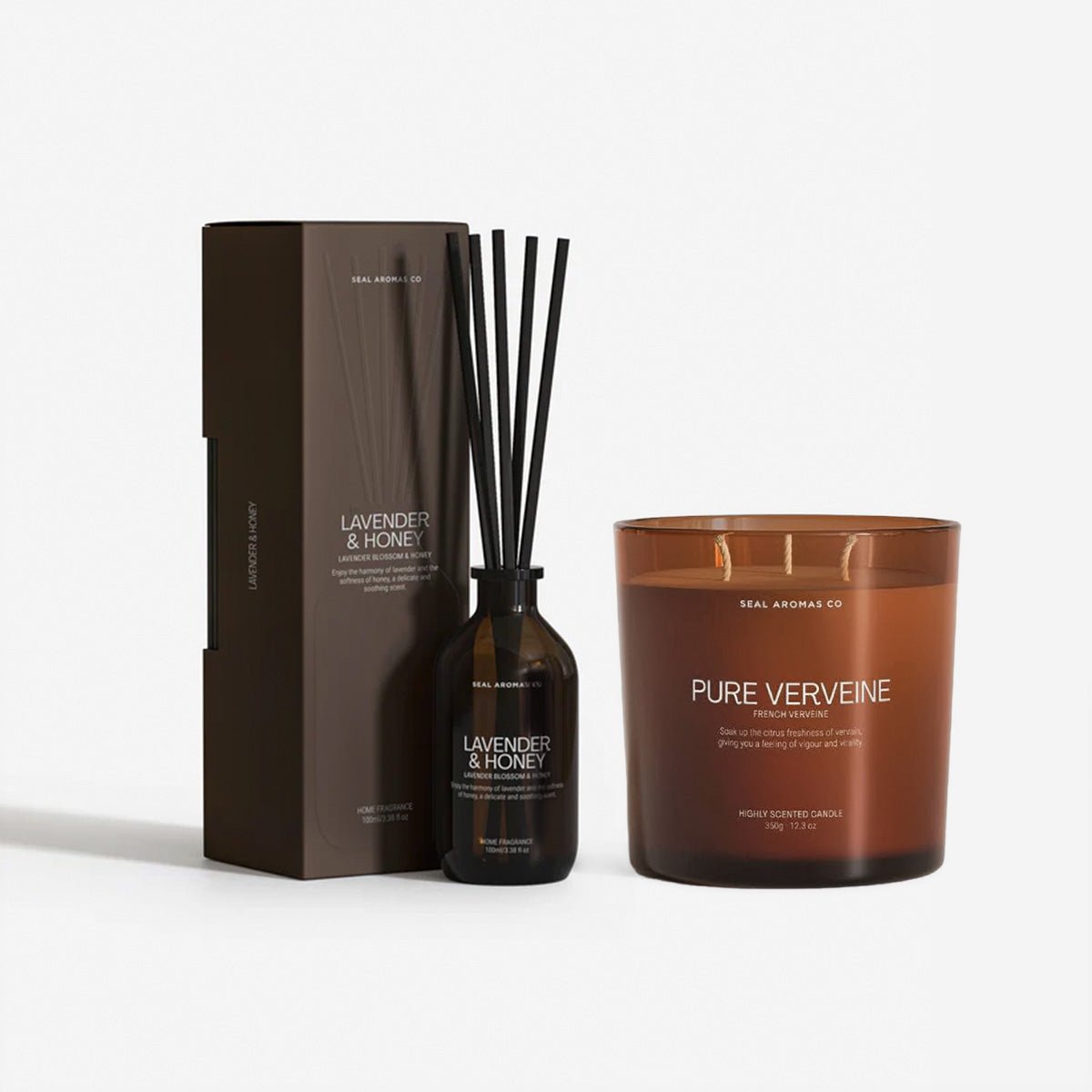 Pack Ambientador y Vela Aromática | Ideal para Regalo o Aromatizar tu Hogar Ambientadores Mikado - Sweet Home