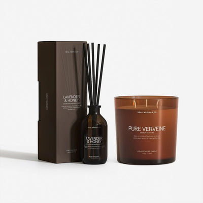 Pack Ambientador y Vela Aromática | Ideal para Regalo o Aromatizar tu Hogar Ambientadores Mikado - Sweet Home
