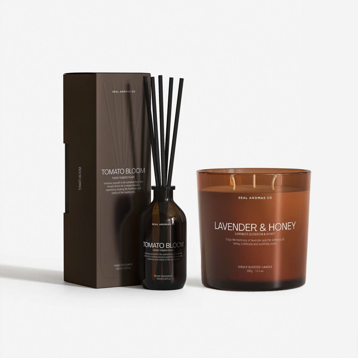 Pack Ambientador y Vela Aromática | Ideal para Regalo o Aromatizar tu Hogar Ambientadores Mikado - Sweet Home