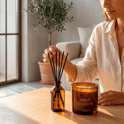 Pack Ambientador y Vela Aromática | Ideal para Regalo o Aromatizar tu Hogar Ambientadores Mikado - Sweet Home
