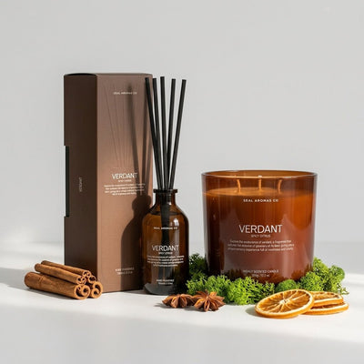 Pack Ambientador y Vela Aromática | Ideal para Regalo o Aromatizar tu Hogar Ambientadores Mikado - Sweet Home