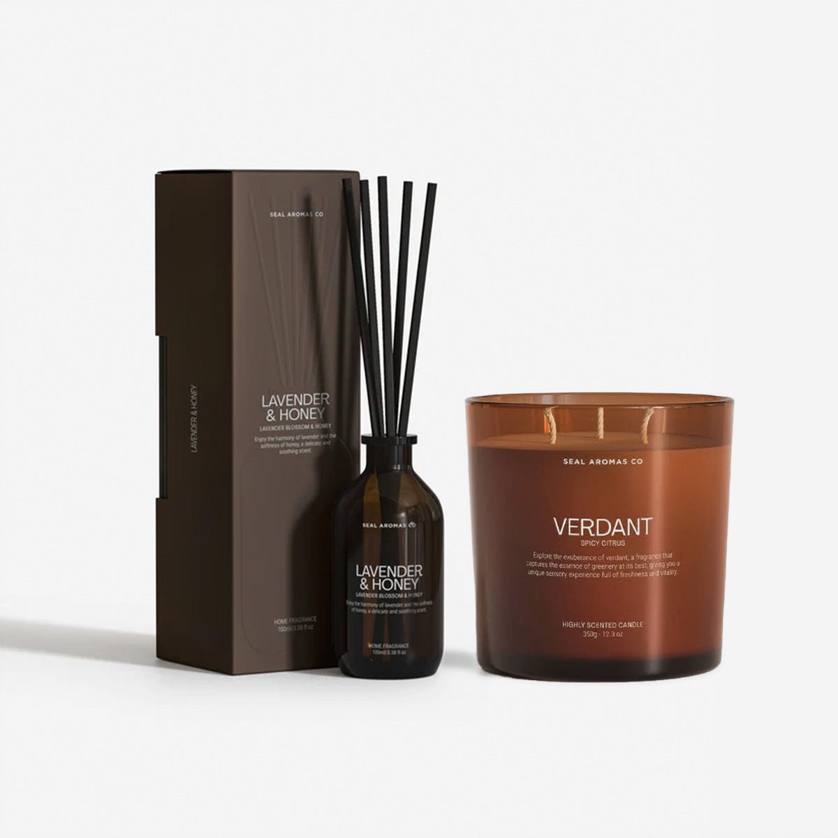 Pack Ambientador y Vela Aromática | Ideal para Regalo o Aromatizar tu Hogar Ambientadores Mikado - Sweet Home