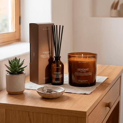 Pack Ambientador y Vela Aromática | Ideal para Regalo o Aromatizar tu Hogar Ambientadores Mikado - Sweet Home