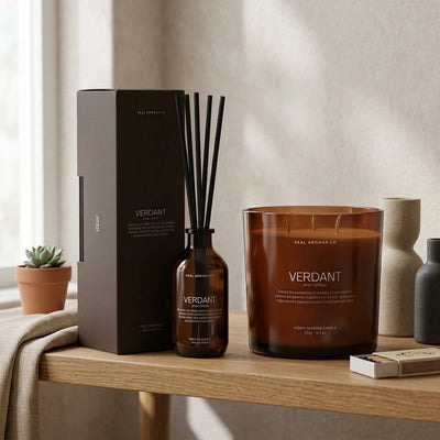 Pack Ambientador y Vela Aromática | Ideal para Regalo o Aromatizar tu Hogar Ambientadores Mikado - Sweet Home