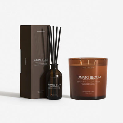 Pack Ambientador y Vela Aromática | Ideal para Regalo o Aromatizar tu Hogar Ambientadores Mikado - Sweet Home