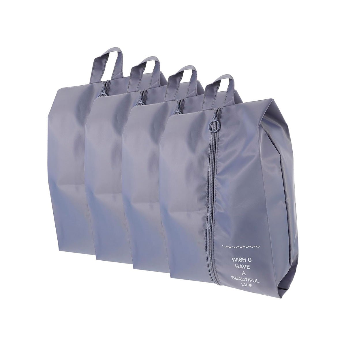 Pack de 4 Bolsas Organizadoras para Zapatos - Resistentes e Impermeables Organizadores de armario cajas organizadoras - Sweet Home