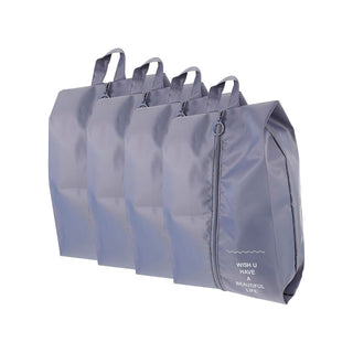Pack de 4 Bolsas Organizadoras para Zapatos - Resistentes e Impermeables Organizadores de armario cajas organizadoras - Sweet Home