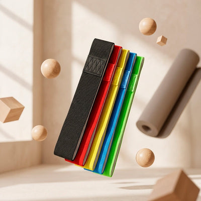 Pack de 5 Bandas Textiles de Resistencia para Glúteos y Piernas Accesorios para aficionados a los deportes Bandas - Sweet Home