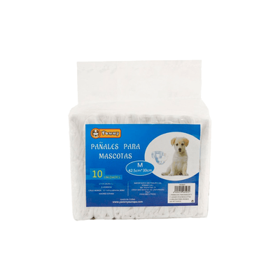 Pañales para Mascotas - Pack 10 | Pañales desechables para perros · Sweet Home - Sweet Home