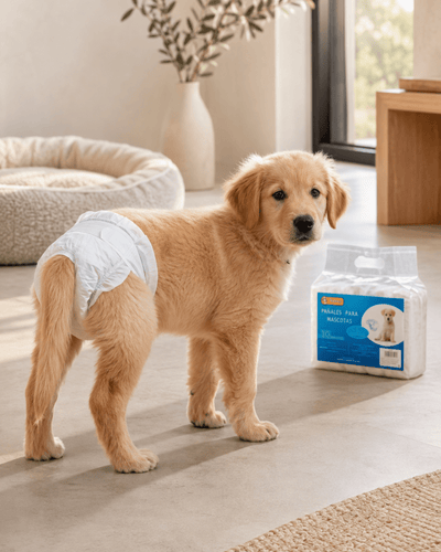 Pañales para perros desechables - Pack de 10 unidades Pañales para perros Mascotas - Sweet Home