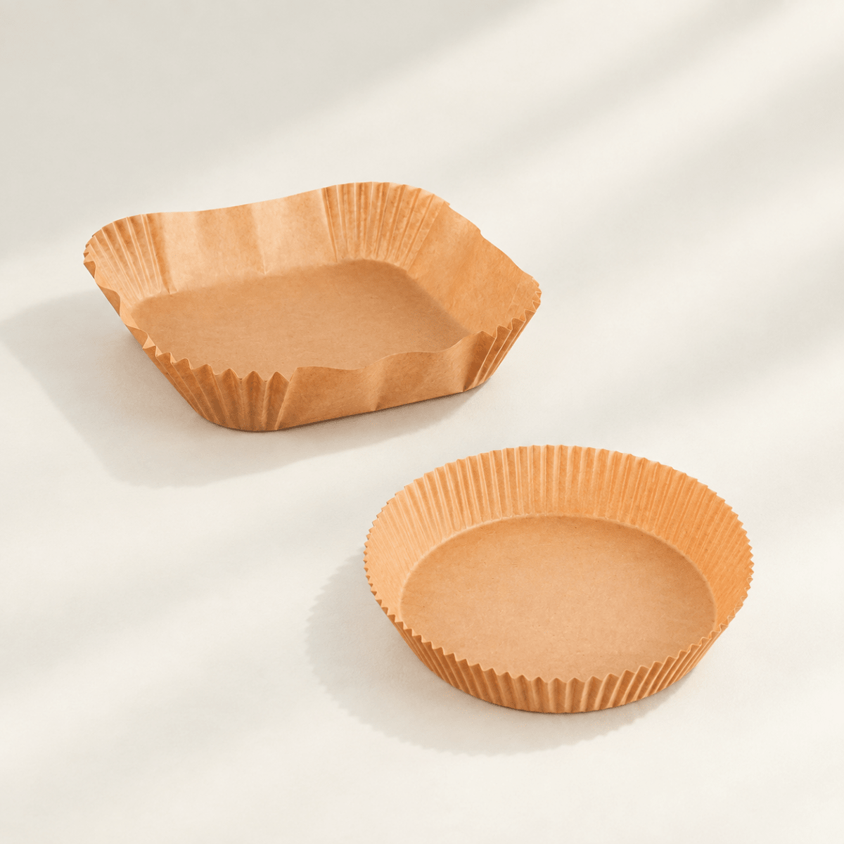 Papel para Freidora de Aire (Airfryer) | Redondo y Cuadrado Cestas para freidora accesorios de cocina - Sweet Home