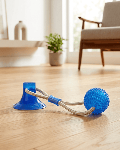 Pelota Cuerda con Ventosa para Perro Juguetes para perros accesorios para perros - Sweet Home