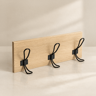 Perchero de pared Sequoia · 3 ganchos doble - Sweet Home