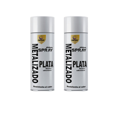Pintura Spray 400ml, Colores metalizados para Metal/Madera/Plástico - Sweet Home