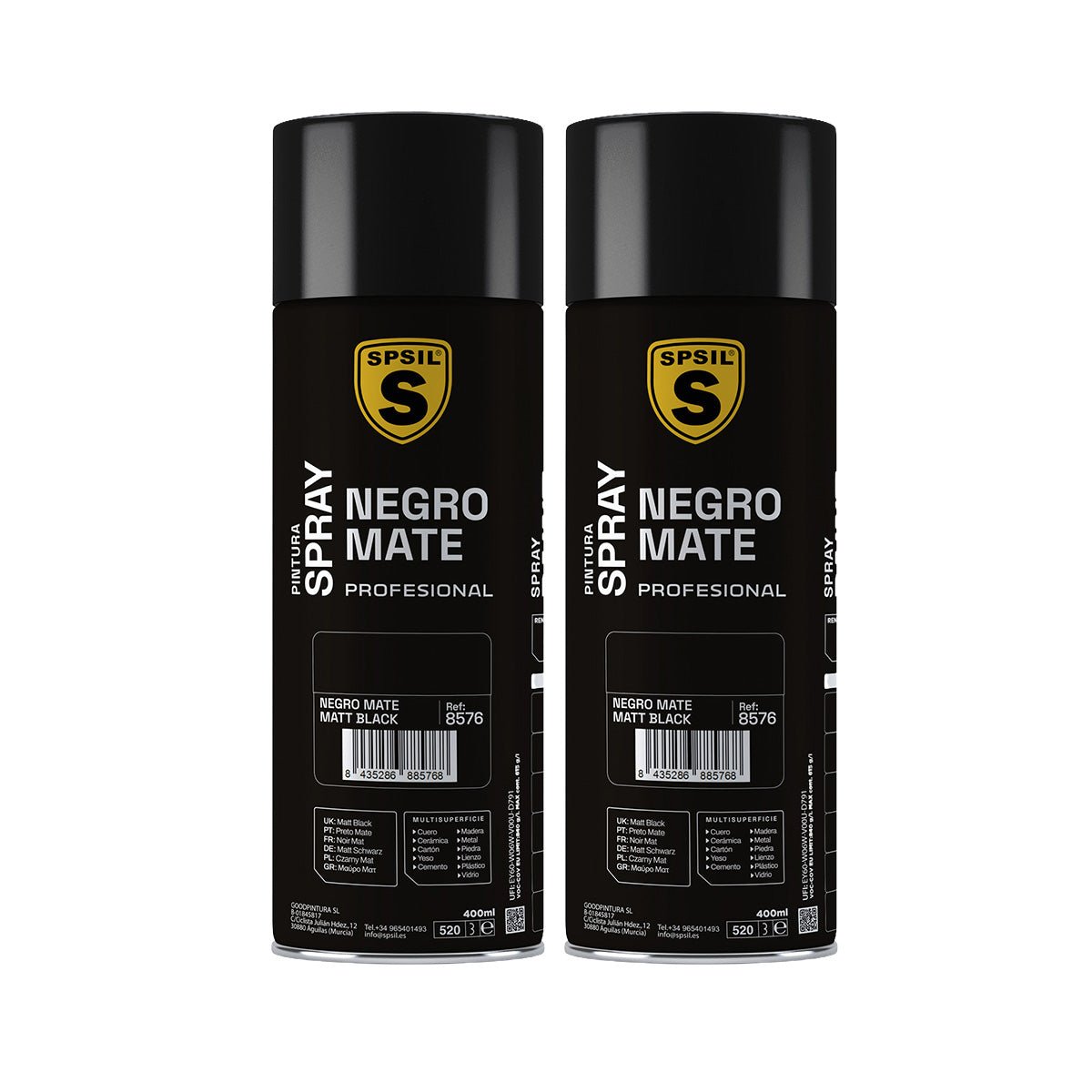 Pintura Spray 400ml, Spray Acrílico para Metal/Madera/Plástico Pintura pinturas - Sweet Home