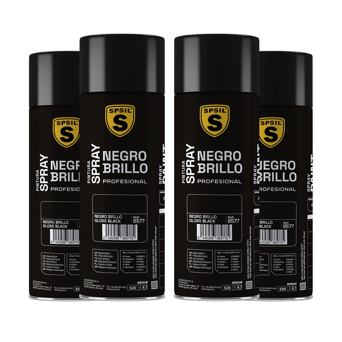 Pintura Spray 400ml, Spray Acrílico para Metal/Madera/Plástico Pintura pinturas - Sweet Home