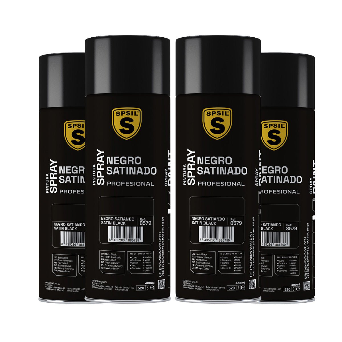 Pintura Spray 400ml, Spray Acrílico para Metal/Madera/Plástico Pintura pinturas - Sweet Home