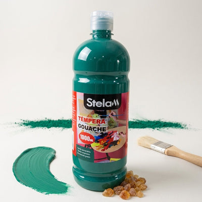 Pintura Témpera Gouache de 1 L - Todos los Colores para Manualidades Pintura para manualidades pinturas - Sweet Home