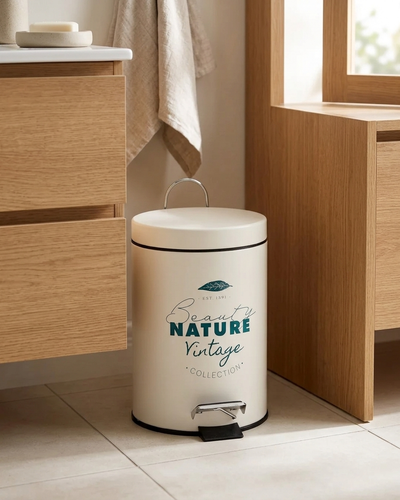 Papelera de Pedal Vintage Nature