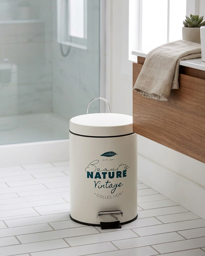 Papelera de Pedal Vintage Nature