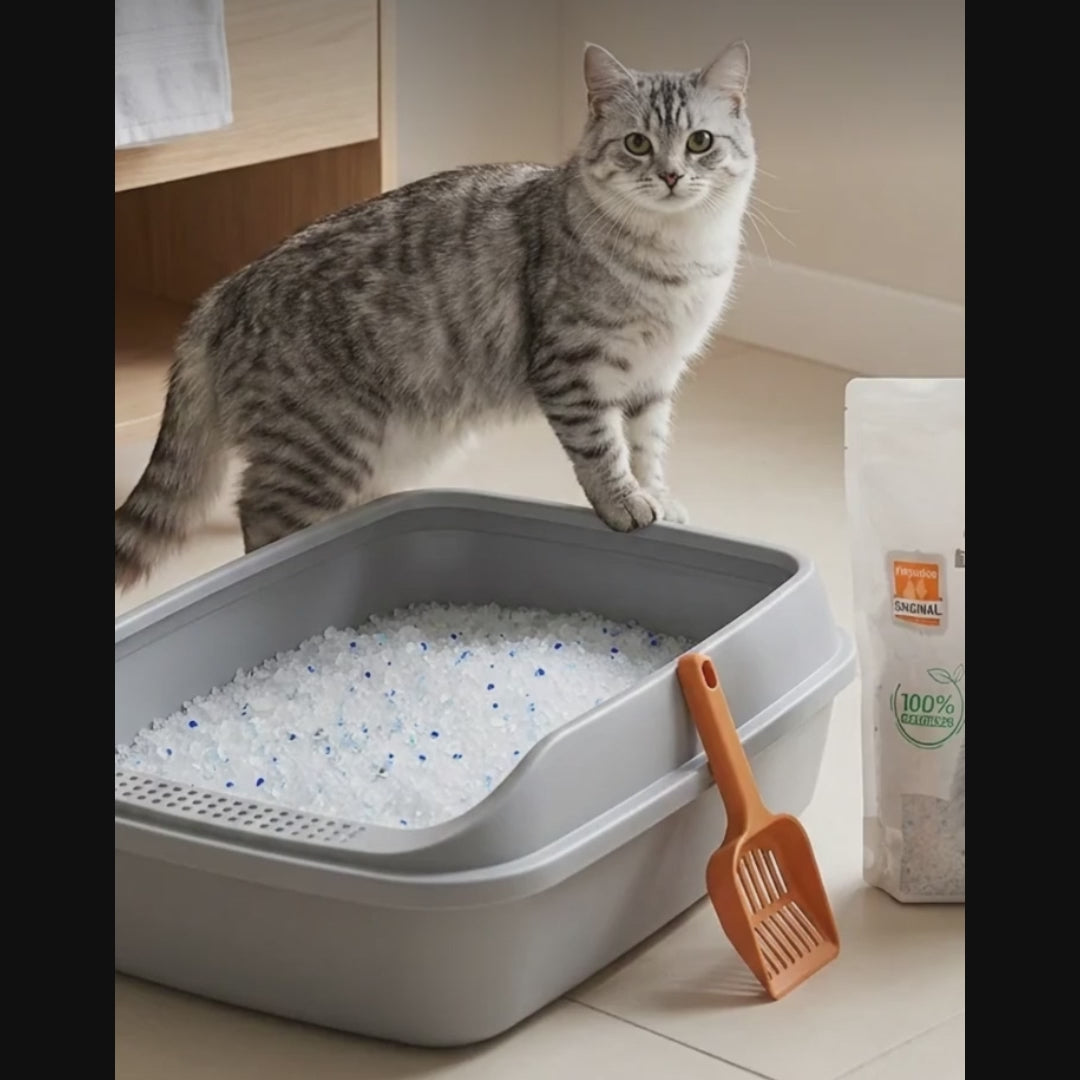 Arena para Gatos de Cristal 3.8L con Fragancia
