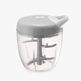 Picadora manual de verduras Quttin con tirador de cuerda transparente