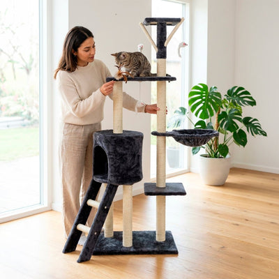Rascador de Gatos Tipo Casa | Árbol para Gatos Árboles y torres para gatos Gatos - Sweet Home