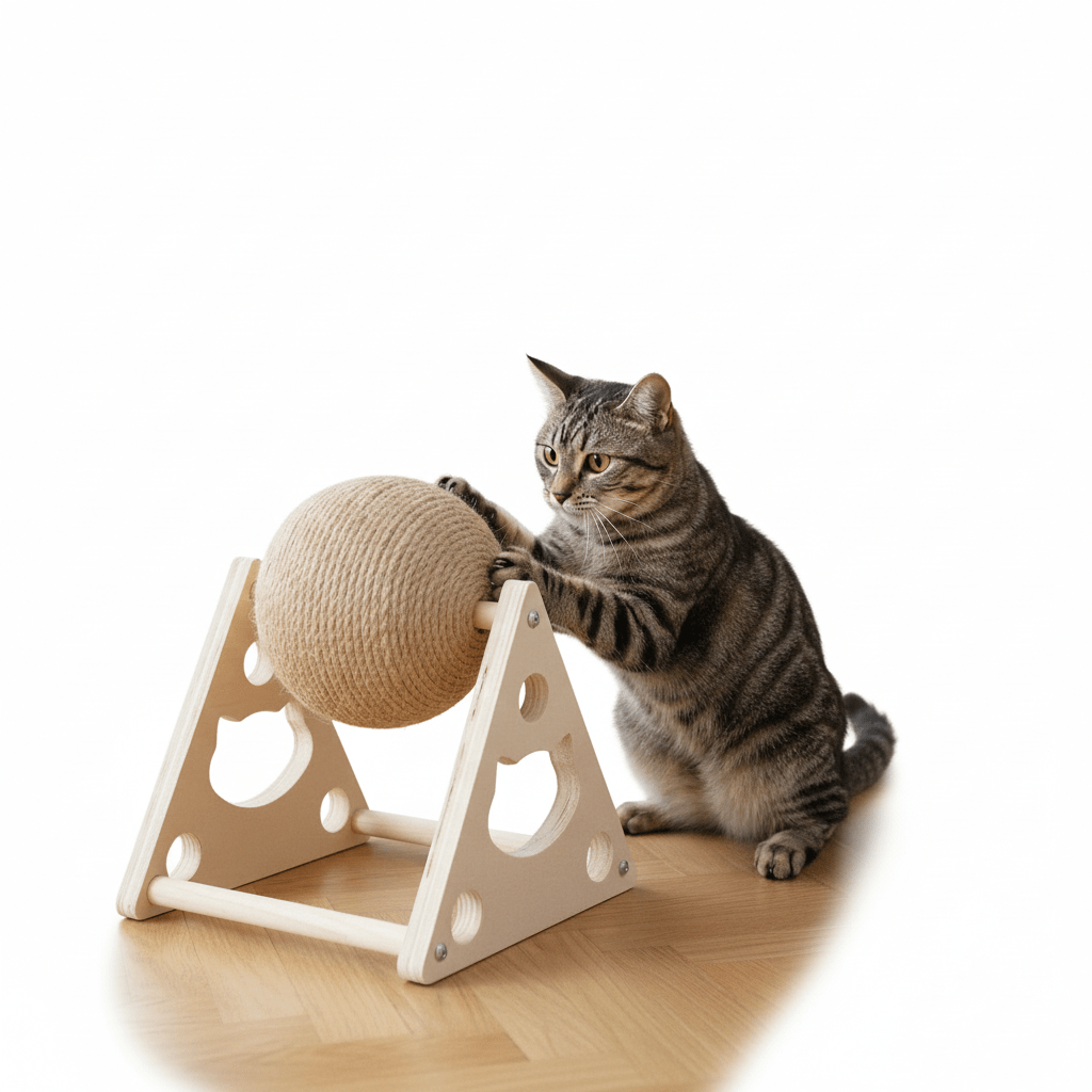 Rascador Giratorio para Gatos - Sweet Home