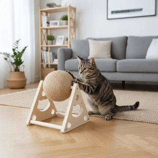 Rascador Giratorio para Gatos - Sweet Home