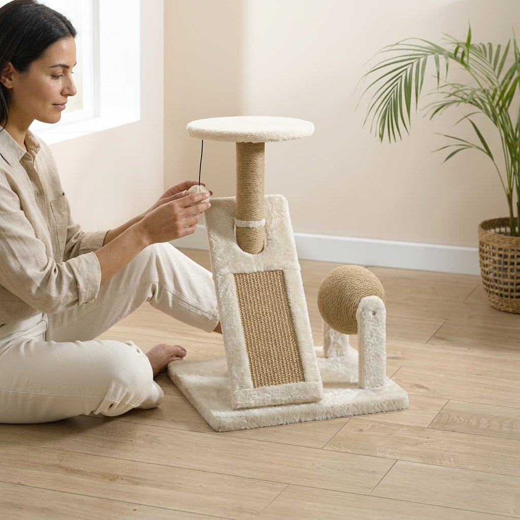 Rascador para Gatos | Torre Multinivel de Juego y Descanso Árboles y torres para gatos Gatos - Sweet Home